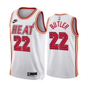 2022-23 Miami Heat Jimmy Butler White Classic Edition #22 Jersey