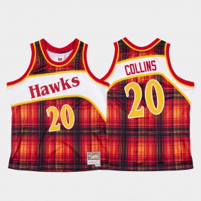 Atlanta Hawks John Collins #20 Private School Hardwood Classics Red Jersey