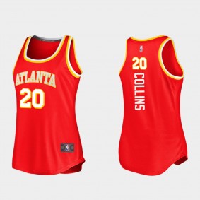 John Collins Atlanta Hawks Women Jersey 2021 Icon Edition Red
