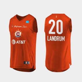 WNBA Juicy Landrum Connecticut Sun 2020 Draft Jersey