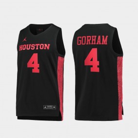 Justin Gorham Houston Cougars #4 Gorham Commemorative Classic Jersey Basketball