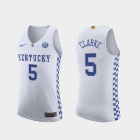 Kentucky Wildcats Terrence Clarke 2021 NBA Draft Prospect RIP White Jersey