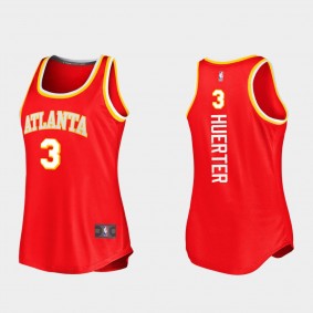 Kevin Huerter Atlanta Hawks Women Jersey 2021 Icon Edition Red