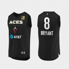 Kobe Bryant WNBA Honors Mamba Black Jersey Las Vegas Aces