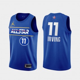Nets Kyrie Irving 2021 All-Star Jersey Blue Eastern Conference