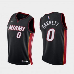 Marcus Garrett Miami Heat 75th Diamond Anniversary Jersey 2021-22 Icon Edition Black