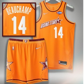 NBA G League MarJon Beauchamp 2022 NBA Rising Stars Orange Jersey