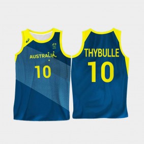 Matisse Thybulle Australia Basketball Green 2021 Tokyo Olymipcs Jersey Limited