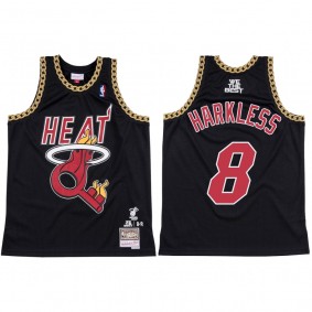 Miami Heat BR Remix DJ Khaled Maurice Harkless Black Jersey Limited Edition