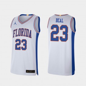 Bradley Beal Florida Gators #23 White Retro Limited College Baketball Jersey