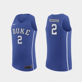 Duke Blue Devils Cam Reddish Authentic Men's College Basketball Jersey