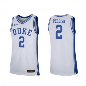 Cam Reddish Duke Blue Devils #2 White Replica College Basketball Jersey