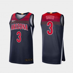Dylan Smith Arizona Wildcats #3 Navy Limited College Baketball Jersey