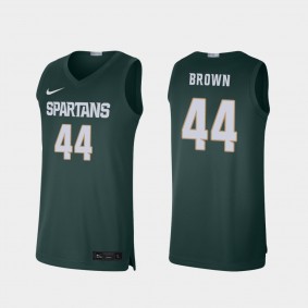 Gabe Brown Michigan State Spartans #44 Green Limited College Basketball Jersey