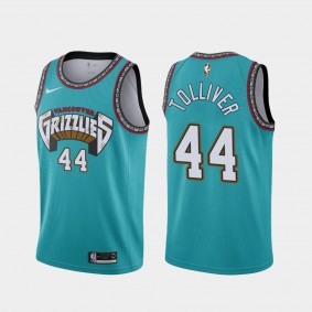 Men's Memphis Grizzlies #44 Anthony Tolliver Classic Jersey - Teal