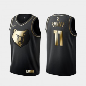 Grizzlies Mike Conley Black Golden Edition Jersey