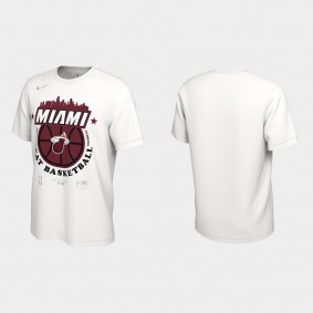 Miami Heat 2021 NBA Playoffs City DNA White T-Shirt
