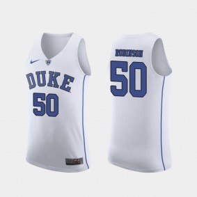 Duke Blue Devils Justin Robinson Authentic Men's College Basketball Jersey