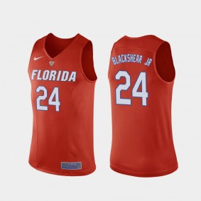 Kerry Blackshear Jr. Florida Gators #24 Orange Replica College Basketball Jersey