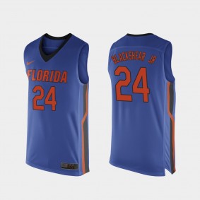 Kerry Blackshear Jr. Florida Gators #24 Royal Blue Replica College Basketball Jersey