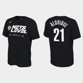 2022 NBA Playoffs Nets LaMarcus Aldridge Mantra T-shirt Black