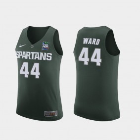 Men's Nick Ward Michigan State Spartans 2019 Final-Four Jersey
