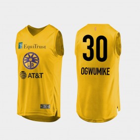 Nneka Ogwumike #30 Los Angeles Sparks 2019 WNBA Primary Men's Jersey