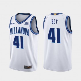 Saddiq Bey Villanova Wildcats #41 White Home College Basketball Jersey