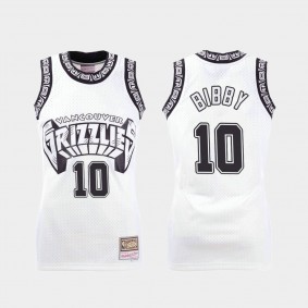 Grizzlies Mike Bibby Concord Collection Hardwood Classics Jersey White