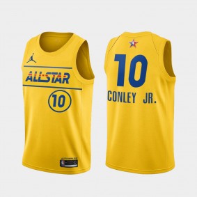 Jazz Mike Conley Jr. 2021 All-Star Jersey Gold Western Conference