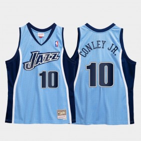 Mike Conley Jr. Utah Jazz Blue Hardwood Classics Jersey