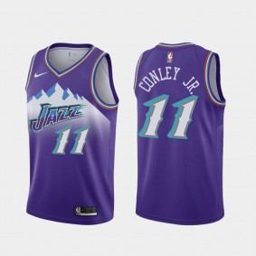 Mike Conley Jr. Utah Jazz 2021-22 Classic Edition Purple Jersey