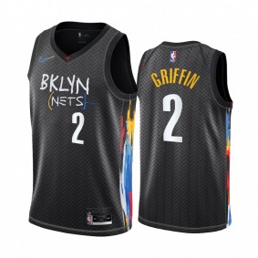 Blake Griffin Brooklyn Nets 2020-21 Black City Edition Jersey
