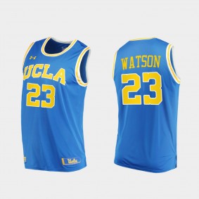 Peyton Watson UCLA Bruins #23 Blue 2022 NBA Draft top prospect Jersey