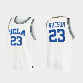 Peyton Watson UCLA Bruins #23 White Replica Jersey 2022 NBA Draft top prospect