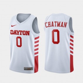 Rodney Chatman Dayton Flyers #0 White College Basketball Jersey