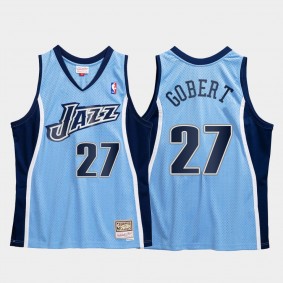 Rudy Gobert Utah Jazz Blue Hardwood Classics Jersey
