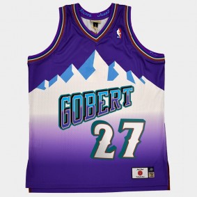 Rudy Gobert Utah Jazz Just Don X Mitchell Ness Purple Jersey