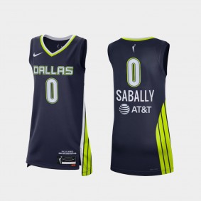 WNBA Dallas Wings Explorer Edition Jersey Satou Sabally 2021 Victory Blue Jersey