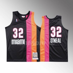 Miami Heat Shaquille O'Neal Alternate 2005-06 #32 Black Authentic Jersey