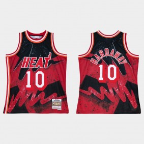 Miami Heat Tim Hardaway #10 Scarlett Hyper Hoops Mitchell & Ness Jersey