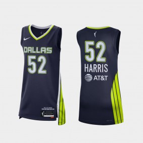 WNBA Dallas Wings Explorer Edition Jersey Tyasha Harris 2021 Victory Blue Jersey