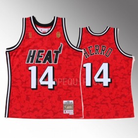 2022 BAPE Miami Heat Tyler Herro Red Jersey 14 Camo Tanktop Men's Jersey Shirt