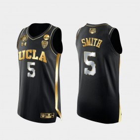 Chris Smith 2021 March Madness Final Four UCLA Bruins Golden Authentic Black Jersey