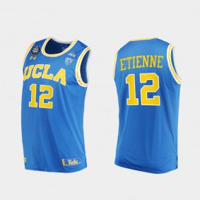 Mac Etienne UCLA Bruins 2021 March Madness Final Four PAC-12 Blue Jersey