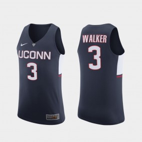 Megan Walker NCAA 2020 Draft College Basketball Navy Jersey UConn Huskies