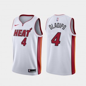 Victor Oladipo Miami Heat 2021 Trade Association Edition White Jersey