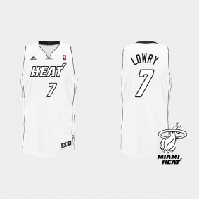 Heat White Kyle Lowry White Hot Jersey 2022 NBA Playoffs