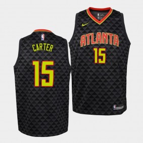 Youth Atlanta Hawks #15 Vince Carter 2018-19 Icon Jersey Nike Swingman