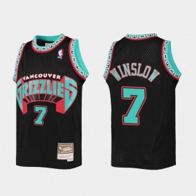 Memphis Grizzlies Justise Winslow Youth Black Jersey Reload